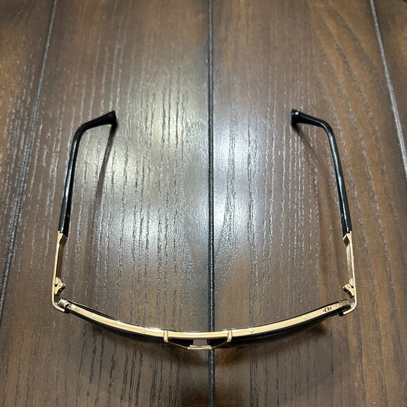 Cazal Sunglasses 8038 Black Gold Grey Gardient Lenses - Picture 7 of 7